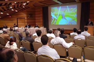 Representatives from Petrobras, Sinaval, ABIMAQ, the Brazilian Navy and UTC Engenharia were in attendance while officials from software, design and shipbuilding firms such as FormSys, INACE, Guido Perla and Estaliero Atlântico Sul (EAS) also shared their experiences working with ShipConstructor's innovative technology