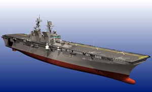 USS America (LHA 6)  designed with ShipConstructor Software