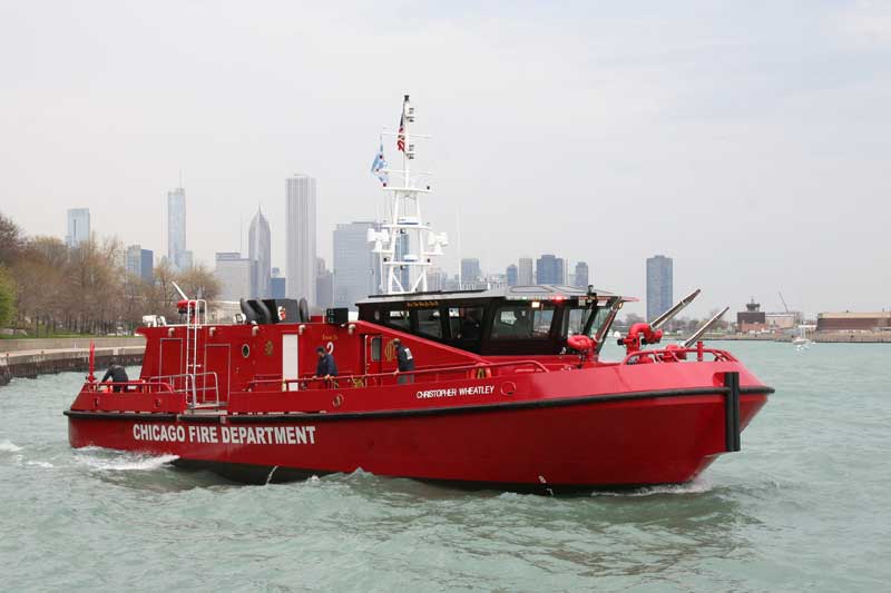 Ranger 2700 Class fireboat Christopher Wheatley"