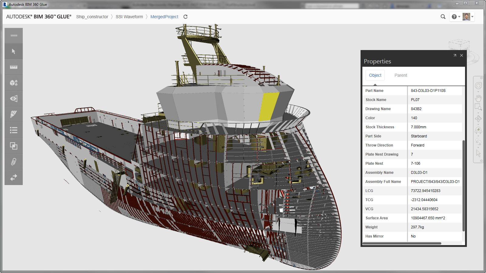 BIM 360 接着剤ウェブアプリ