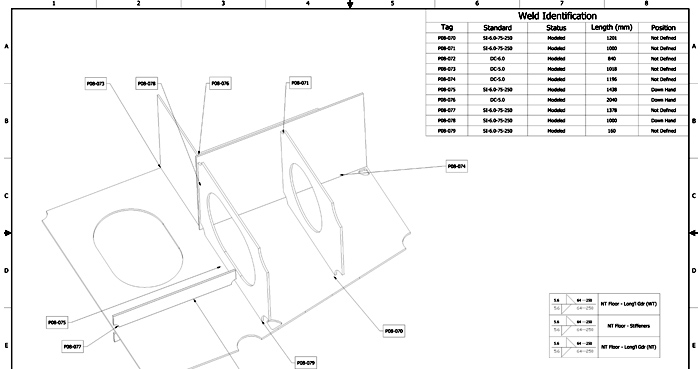 ShipConstructor-Weld-Process-Layout-View2