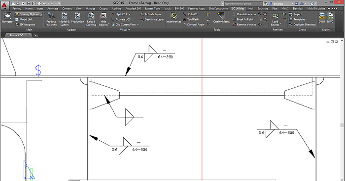 ShipConstructor-Weld-Process-Layout-View3