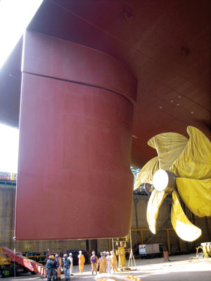 Twistiertes Ruder TLKSR (Image Copyright: Becker Marine Systems)