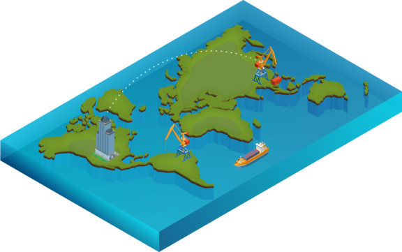 Shipbuilding is a global industry