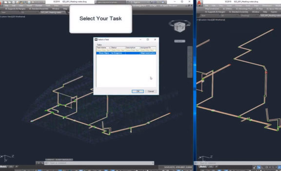 Transfer parts via Tasks in ShipConstructor 2019