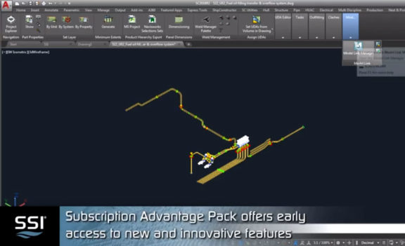 UDAs by Volume and Model Link Palette in ShipConstructor 2018 R2.1