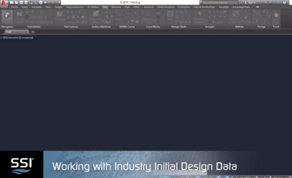 Working with Industry Initial Design Data