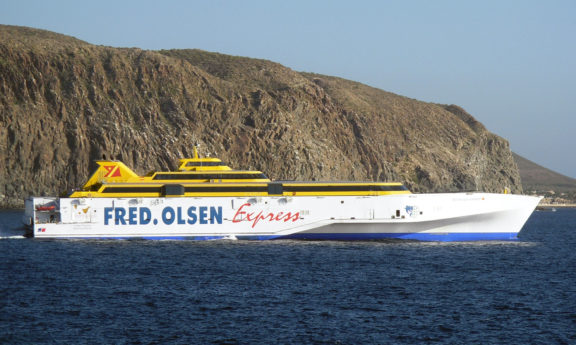 The Benchijigua Express - First Fast Ferry