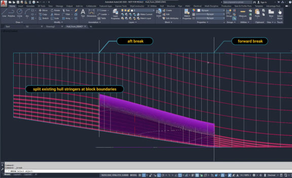 Preparing a Hull Model for Basic Design