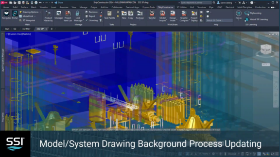 SSI 2024 R1.1 – Background Model/System Drawing Updating
