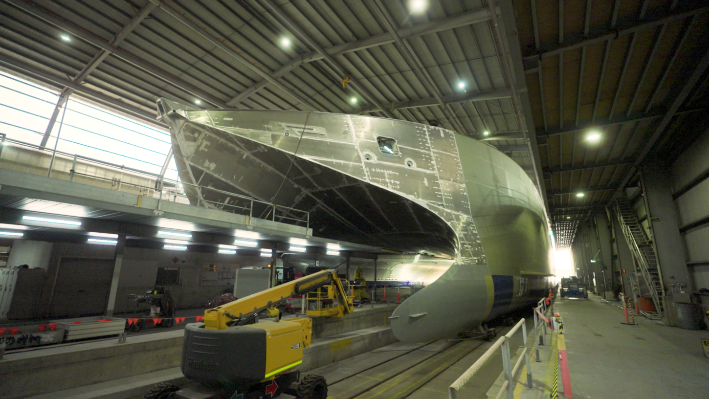 Inside A Incat Incat speeds up production with SSI expertise and ShipConstructor